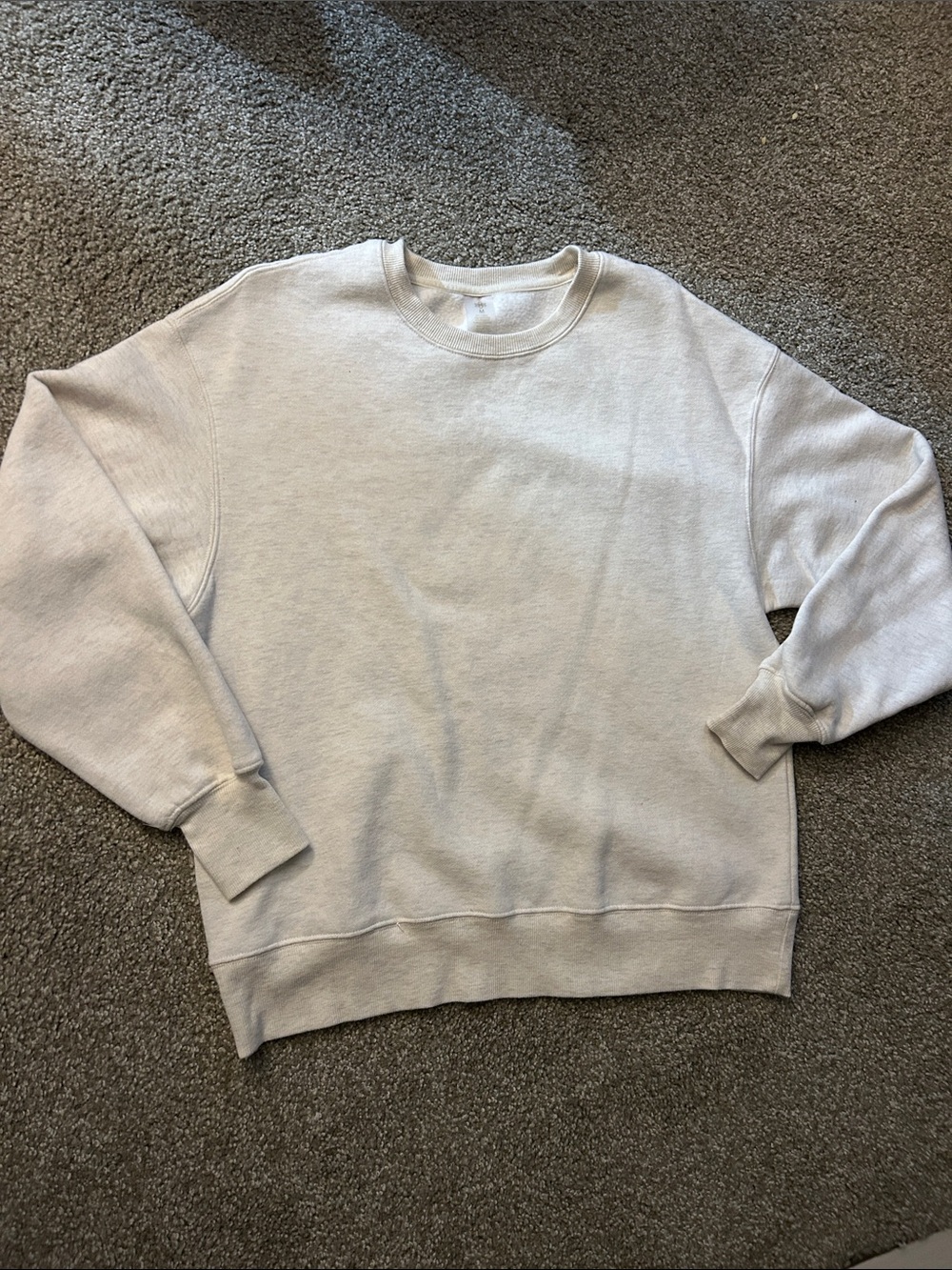 Classic Crewneck Sweatshirt - cream/beige